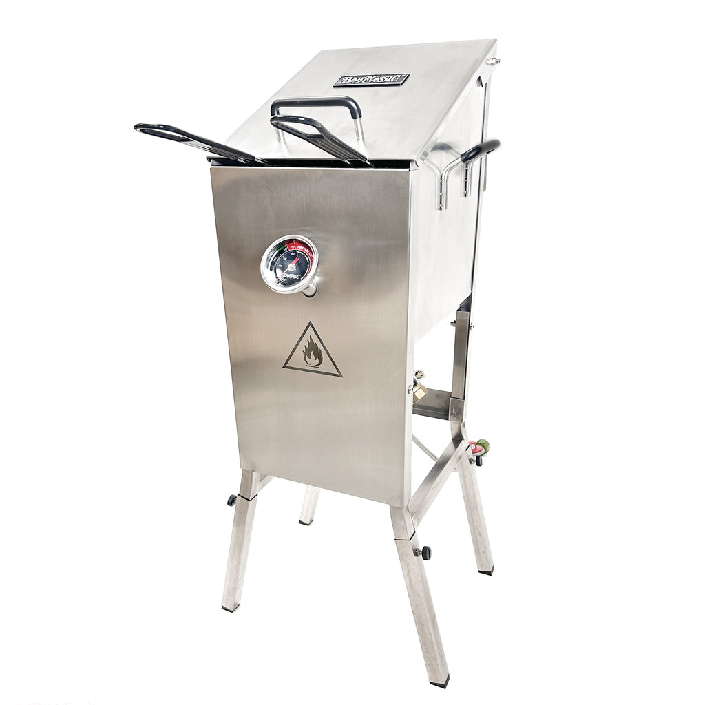 Bayou Classic 4-gal Bayou Fryer (2 Stainless Baskets)