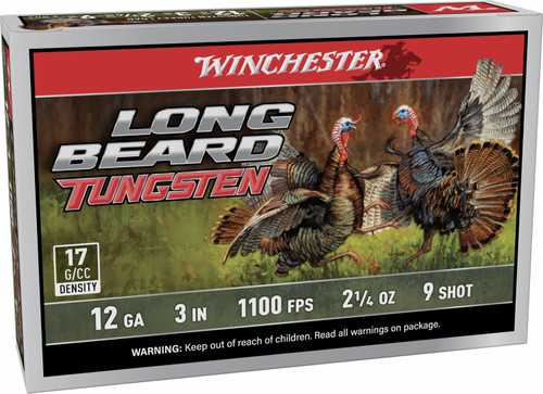 Winchester Ammo 12Gauge 3" 2 1/4oz 9Shot 5 Rounds
